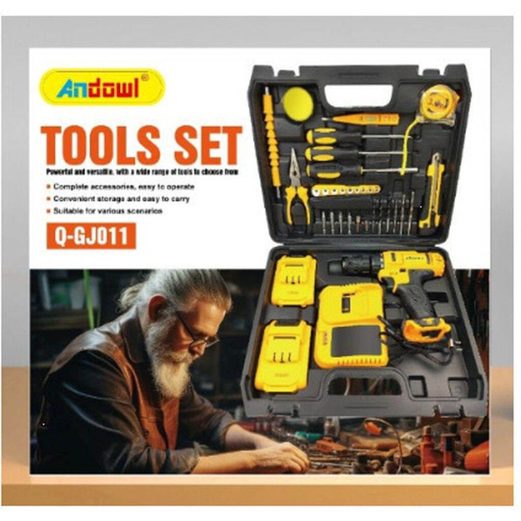 Andowl Δραπανοκατσάβιδο Μπαταρίας 24V 2x1.50Ah