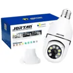 JORTAN Βάση λάμπας E27 με υποδοχή κάρτας μνήμης και αισθητήρα κίνησης.