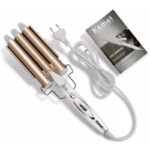 Σίδερο Μαλλιών Τριπλής Κύλισης για Εντυπωσιακές Μπούκλες