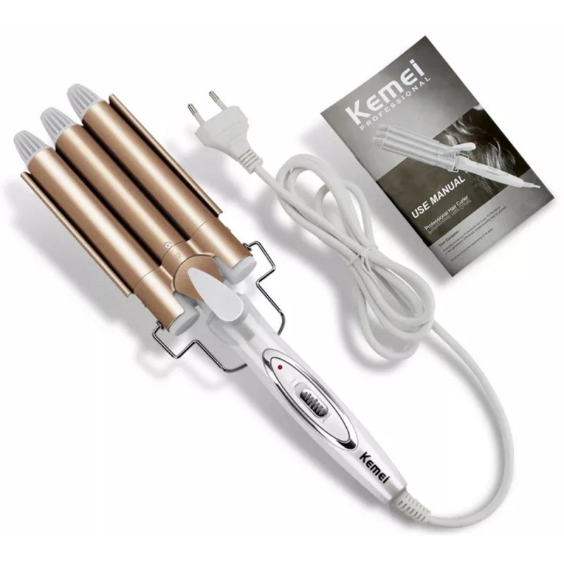 product-image-1 Σίδερο Μαλλιών Τριπλής Κύλισης για Εντυπωσιακές Μπούκλες - Image 1