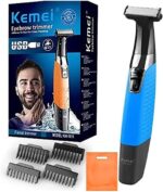 Ανδρική επαναφορτιζόμενη ξυριστική μηχανή USB αδιάβροχη - Image 2