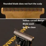 Επαγγελματική Φορητή Κουρευτική Μηχανή με Ρυθμιζόμενες Χτένες - Image 2