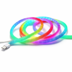 3μ LED USB Πολύχρωμος, 360° Αδιάβροχος Διακοσμητικός Φωτισμός